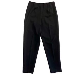 Talbots Stretch Dress Career Black Pants Size 10